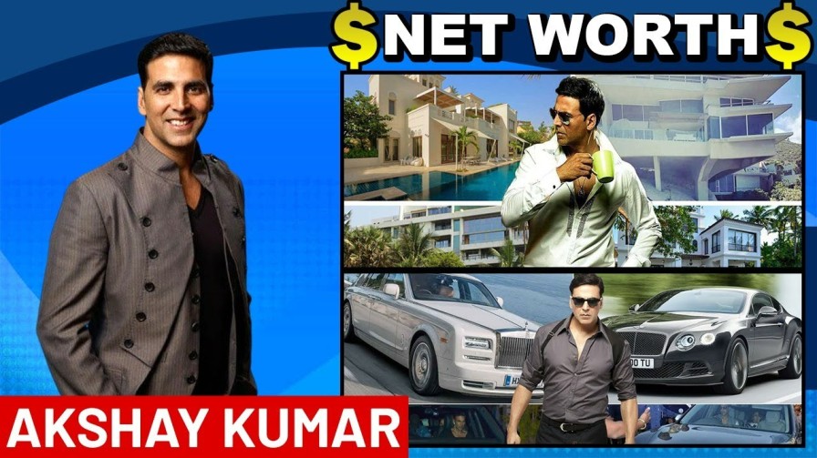 Akshay kumar net worth